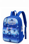 Sac à Dos Garçon/Fille – Stitch Galactique – Bleu – Poche Frontale – 23 x 30 x 10 cm – 100% Polyester – Neuf