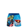 Short de Bain Garçon Marvel – Héros en Action – Bleu Imprimé Super-Héros – 5 à 10 ans – Neuf
