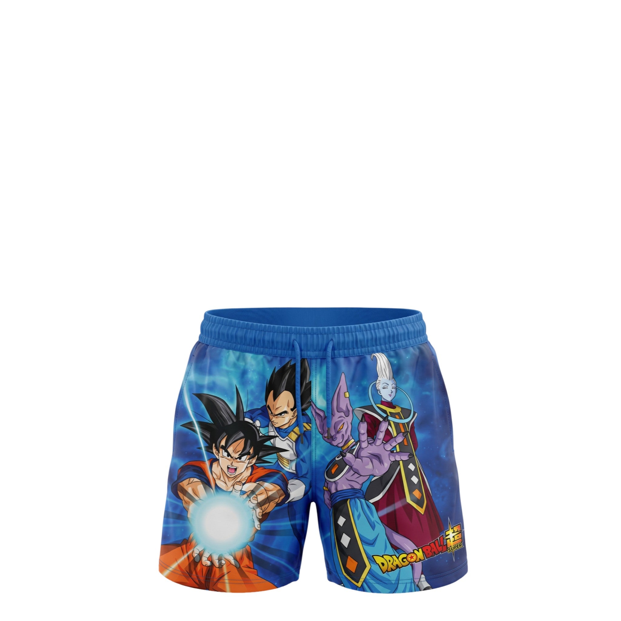 Short de Bain Garçon Dragon Ball Super – Bleu Galactique – 5 à 12 ans – Neuf