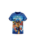 T-shirt Garçon Pat' Patrouille – Héros en Mission – Impression Sublimée Full Print – 2 à 8 ans – Neuf