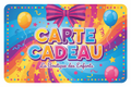 Carte Cadeau La Boutique des Enfants - Version colorée